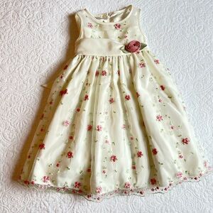 Cinderella toddler flower girl dress